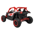 Auto na akumulator dla dzieci Buggy SP SUPER 66 Czerwony KKL-808